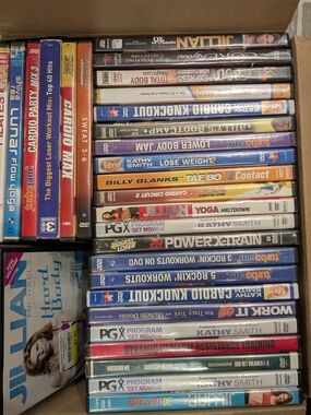Mixed Fitness DVD Collection - Assorted Colors -